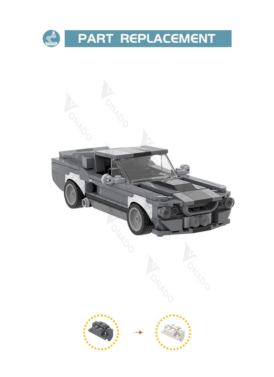 Lego mustang eleanor online