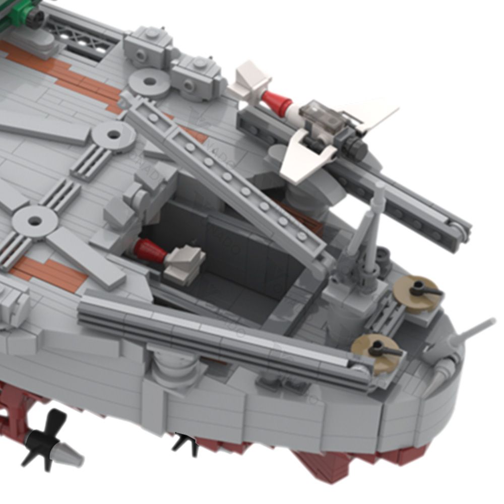  VONADO Space Battleship Yamato Building Blocks Set