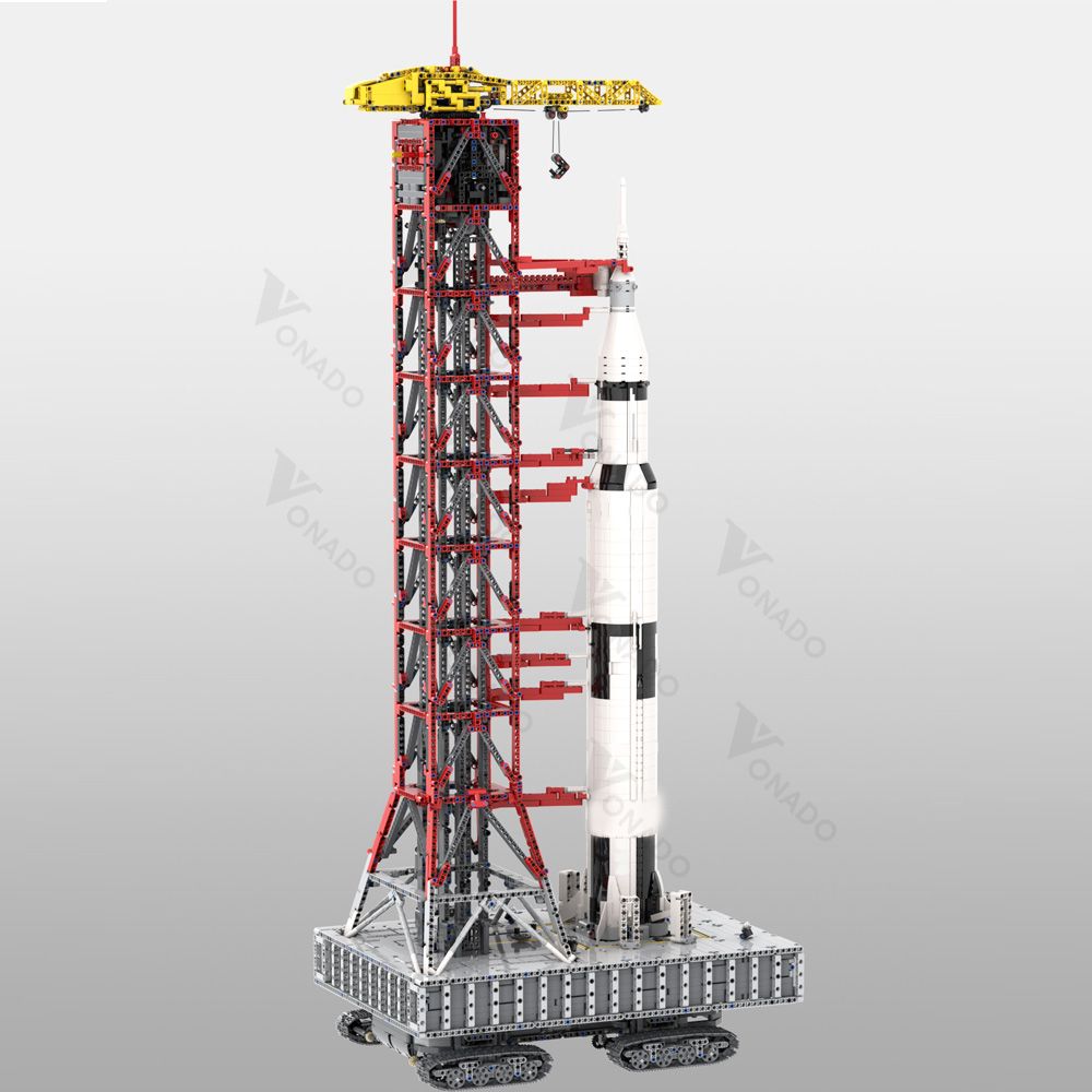 MOC-60088 Tower Mk I for Saturn V with Crawler Alternative of Set 21309/92176