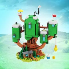 MOC-180617 Adventure Time Finn and Jake's Treehouse