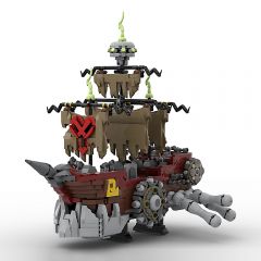 MOC-159076Kingdom Hearts Pirate Ship Heartless