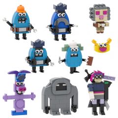 Inside Out Bloofy,Pouchy,Lance Slashblade,Nostalgia ,Fritz,Forgetter Paula,Frank,Dave ,Deep Dark Se