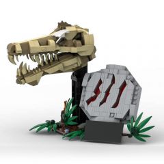 MOC-186989Jurassic WorldJurassic Park Dinosaur Fossils: T. rex Skull76964