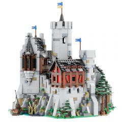 MOC-24877 Lowenstein Castle - Official Expansion building blocks kit with compatible bricks