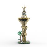 MOC-139323 Sheikah Tower from The Legend of Zelda: Breath of the Wild Sheikah Tower building blocks gaming series bricks set