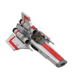 MOC-45867 Colonial Viper MK1 - Version 2.0 - Gray