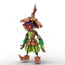 MOC Skull Kid from The Legend of Zelda building blocks kit with ...