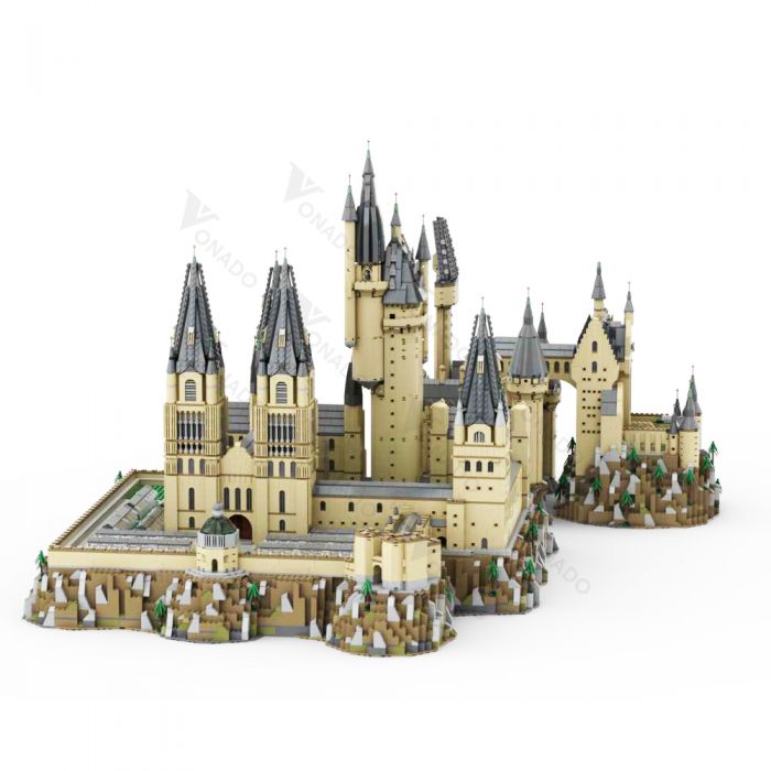 LEGO MOC Remastered - Hogwart's Castle (71043) Epic Extension by