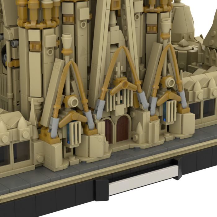 Sagrada familia best sale lego set