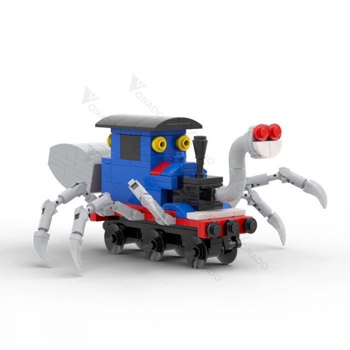 Choo-Choo Charles Building Blocks Set Large Horror Game Spider