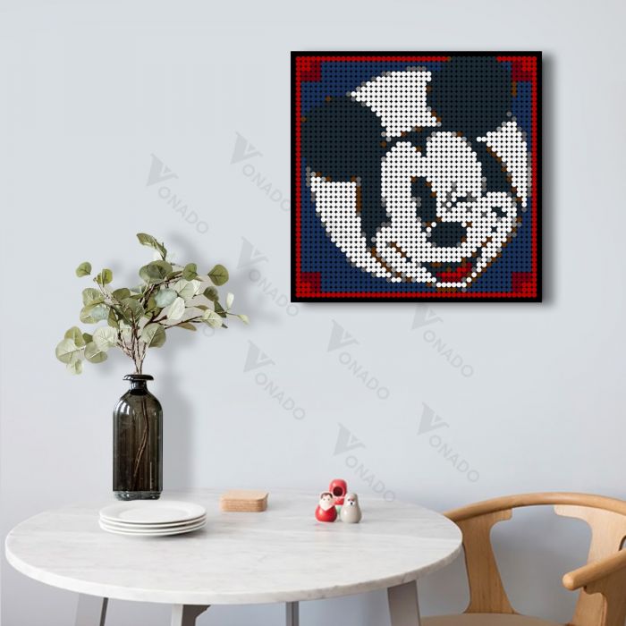 Pixel Art Mickey